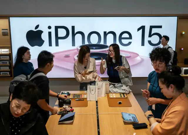 Apple's artificial intelligence efforts pose an obstacle to selling its products in China.. How?